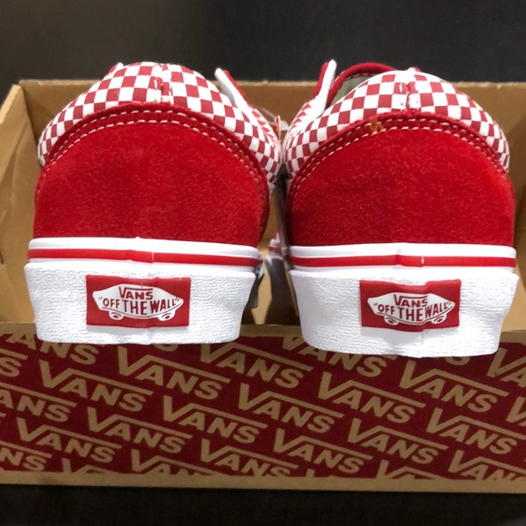 Vans Shoes Vans Old Skool Mix Checker Chili Pepper Poshmark